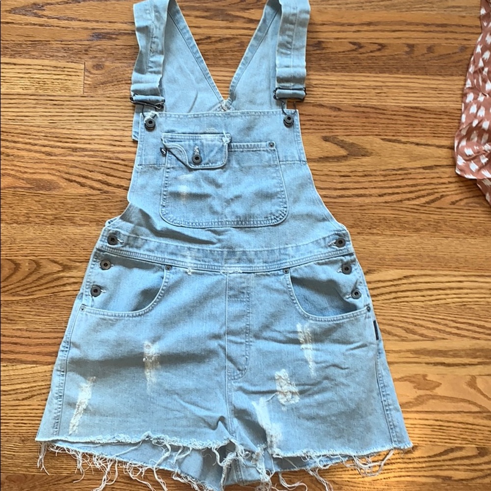Blue Jean overalls from pacsun